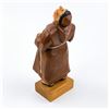 Image 3 : HAND CARVED MONK STATUE BY JOHN PURVIS