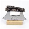 Image 1 : VINTAGE ALASKAN ULU KNIFE WITH DISPLAY STAND