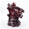 Image 6 : LAUGHING BUDDHA STATUE WITH DRAGON LINXIN