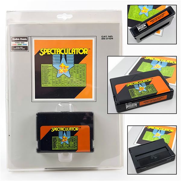 VTG RADIO SHACK TRS-80 SPECTACULATOR CARTRIDGE