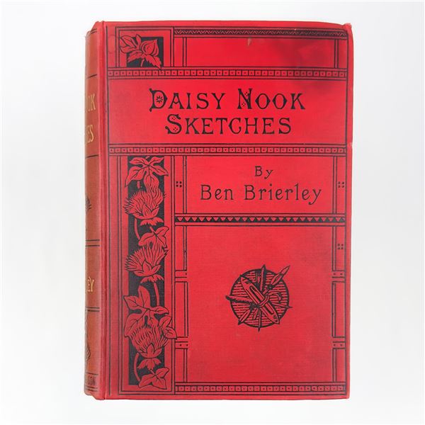 DAISY NOOK SKETCHES BEN BRIERLEY VTG 1881 BOOK