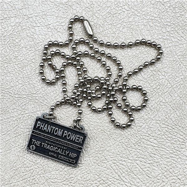 VTG OFFICIAL TRAGICALLY HIP ROCK BAND PENDANT