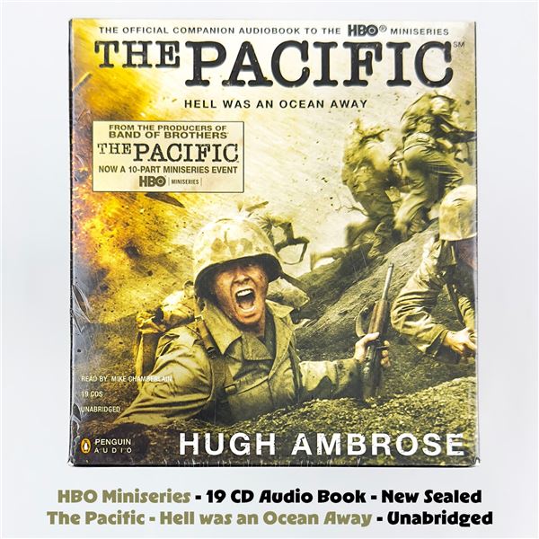 THE PACIFIC HBO MINISERIES AUDIOBOOK CD SET - NEW