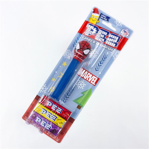 SPIDER-MAN MARVEL CHRISTMAS PEZ CANDY DISPENSER