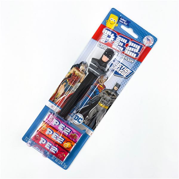 BATMAN DC JUSTICE LEAGUE PEZ CANDY DISPENSER