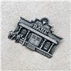 Image 1 : VINTAGE JJ CATTLEMANS BANK PEWTER BROOCH PIN