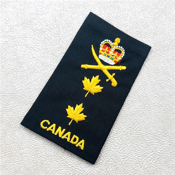 CANADIAN ARMED FORCES MAJOR GENERAL SLIP-ON