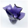 Image 10 : MURANO STYLE STUDIO ART GLASS HANDKERCHIEF VASE