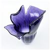 Image 9 : MURANO STYLE STUDIO ART GLASS HANDKERCHIEF VASE
