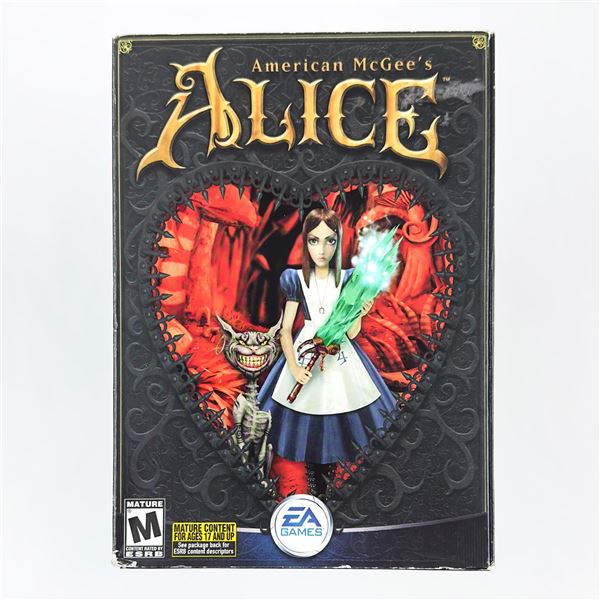 COLLECTIBLE AMERICAN MCGEE ALICE PC VIDEO GAME