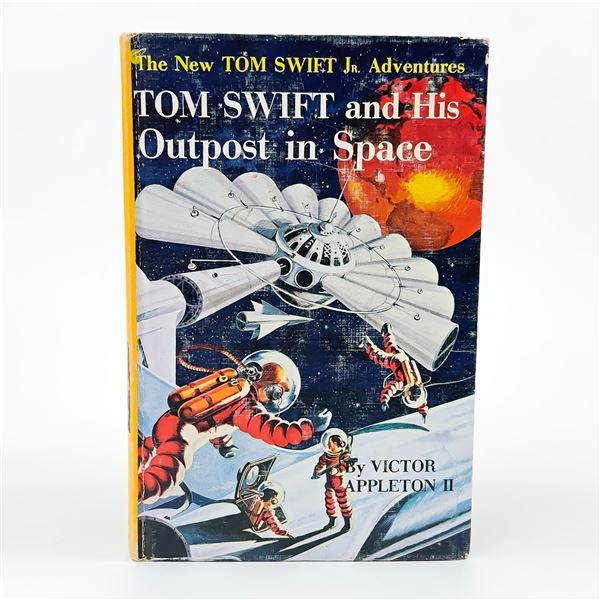TOM SWIFT OUTPOST IN SPACE - VINTAGE 1955 BOOK