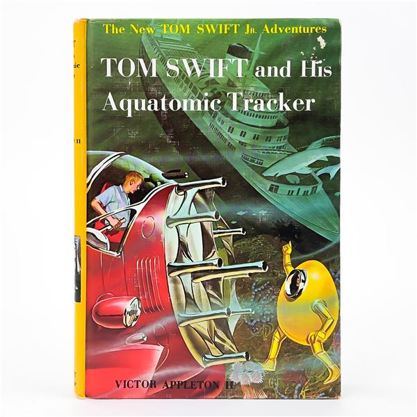 TOM SWIFT AQUATOMIC TRACKER VINTAGE 1964 BOOK