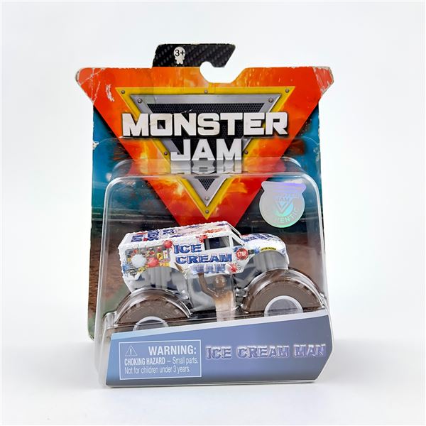 MONSTER JAM ICE CREAM MAN MONSTER TRUCK TOY