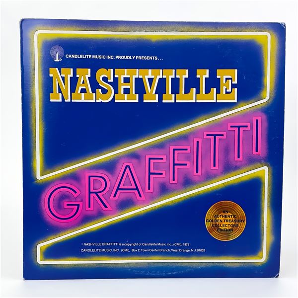 NASHVILLE GRAFFITI  - 2X VINYL LP RECORD ALBUM