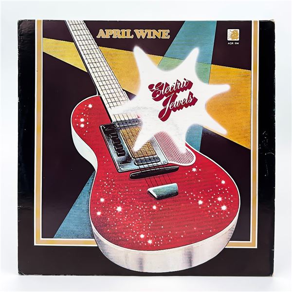 APRIL WINE ELECTRIC JEWELS VINYL LP RECORD ALBUM
