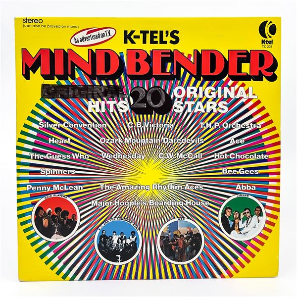 K-TEL'S MIND BENDER ORIGINAL HITS - ORIGINAL STARS