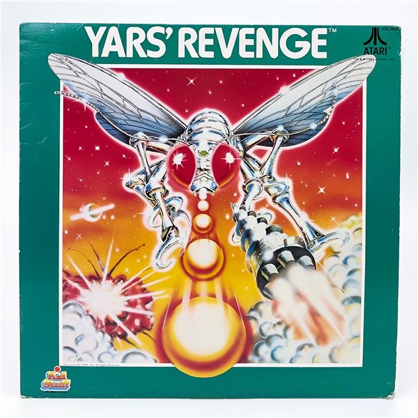 YARS REVENGE VINYL LP RECORD ALBUM - ATARI