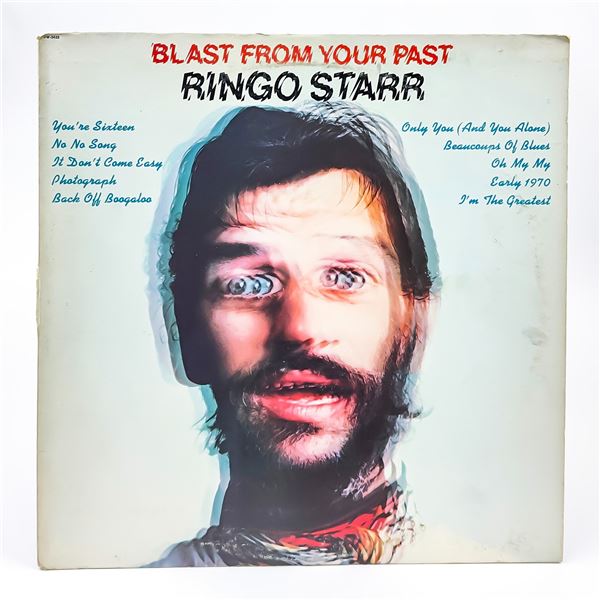 RINGO STARR BLAST FROM YOUR PAST VINYL LP ALBUM
