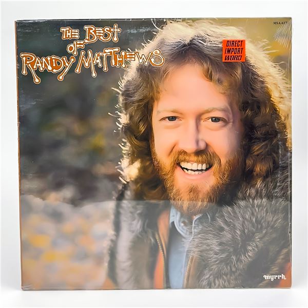 THE BEST OF RANDY MATTHEWS VINYL FACTORY SEALED
