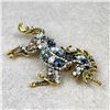Image 2 : VINTAGE COSTUME JEWELRY UNICORN BROOCH PIN