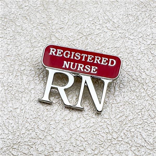 REGISTERED NURSE RN - IDENTIFICATION LAPEL PIN