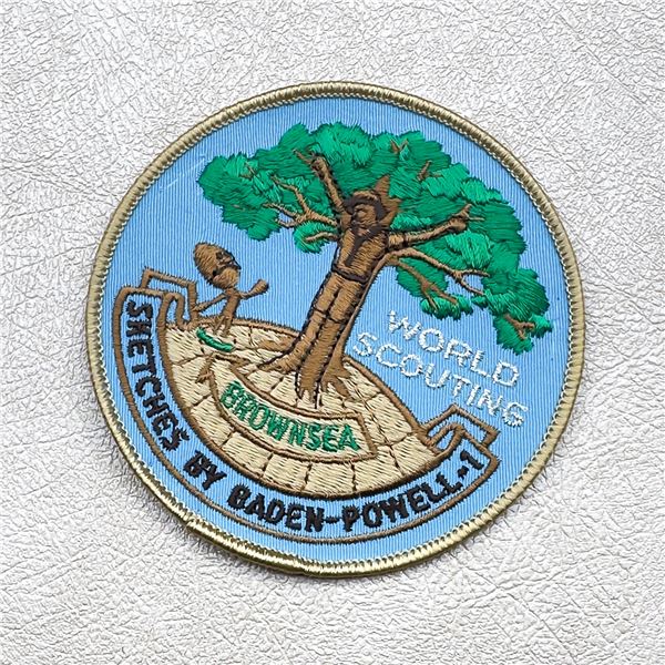 WORLD SCOUTING SKETCHES BY BADEN-POWELL PATCH