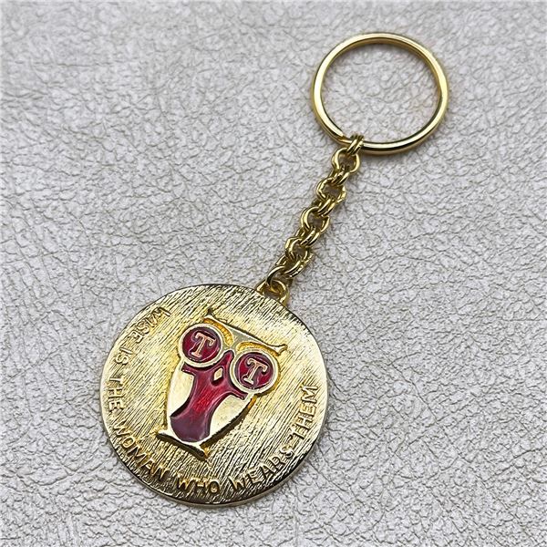VINTAGE WISE IS THE WOMAN TT EYEWEAR KEYCHAIN