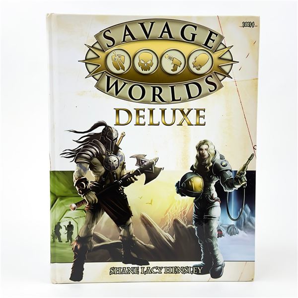 SAVAGE WORLDS DELUXE - ROLEPLAYING GAME BOOK