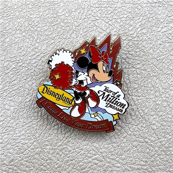 DISNEYLAND YEAR OF A MILLION DREAMS MINNIE PIN