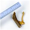 Image 11 : MINI HAND CARVED ANTLER AXE AND LOG SCULPTURE