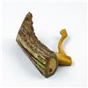 Image 7 : MINI HAND CARVED ANTLER AXE AND LOG SCULPTURE