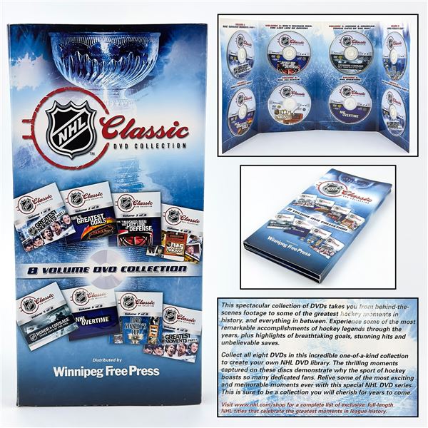NHL HOCKEY CLASSIC DVD COLLECTION - 8 DVD SET