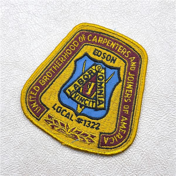 VINTAGE CARPENTERS UNION LOCAL 1322 EDSON PATCH