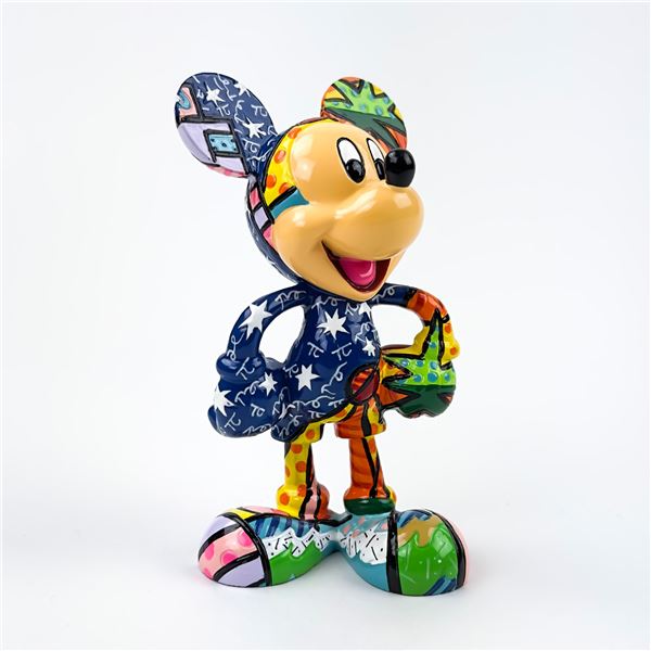 DISNEY 2010 ROMERO BRITTO MICKEY MOUSE FIGURINE