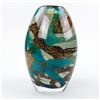 Image 7 : VINTAGE MDINA TIGER PATTERN STUDIO ART GLASS VASE