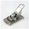 Image 1 : VINTAGE GRAVELY PEWTER LAWN MOWER FIGURINE