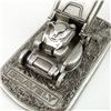 Image 2 : VINTAGE GRAVELY PEWTER LAWN MOWER FIGURINE