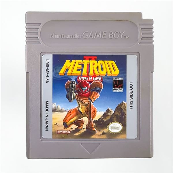 METROID II RETURN OF SAMUS GAME BOY CARTRIDGE