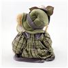 Image 4 : BEARINGTON COLLECTION KNITTER & PEARL PLUSH BEAR