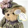 Image 5 : BEARINGTON COLLECTION KNITTER & PEARL PLUSH BEAR
