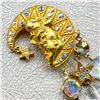 Image 2 : VINTAGE KIRKS FOLLY CELESTIAL CHERUB EARRINGS