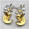 Image 7 : VINTAGE KIRKS FOLLY CELESTIAL CHERUB EARRINGS