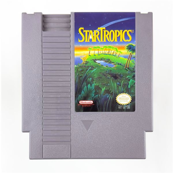 STARTROPICS NINTENDO NES SYSTEM GAME CARTRIDGE