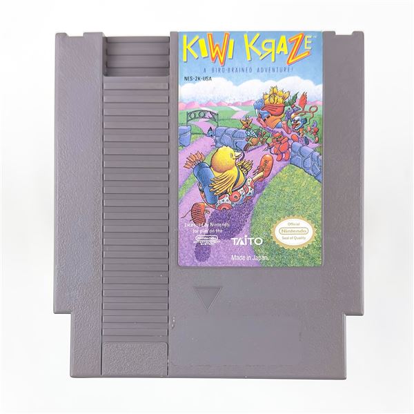 KIWI KRAZE NINTENDO NES VIDEO GAME CARTRIDGE