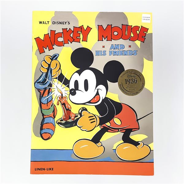 MICKEY MOUSE & HIS FRIENDS VINTAGE REPRINT BOOK