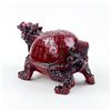 Image 3 : CHINESE FENG SHUI DRAGON TORTOISE FIGURINE