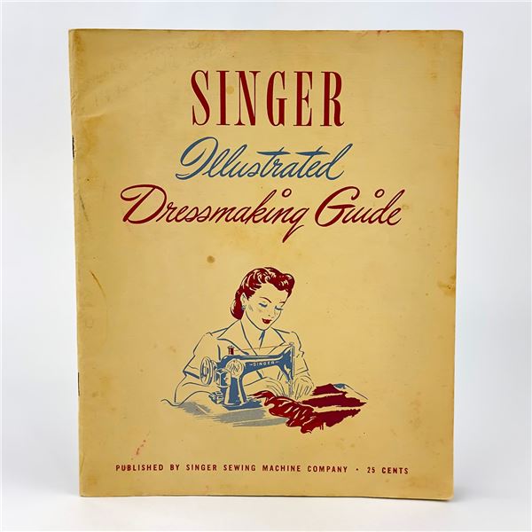 VINTAGE SINGER ILLUSTRATED DRESSMAKING GUIDE