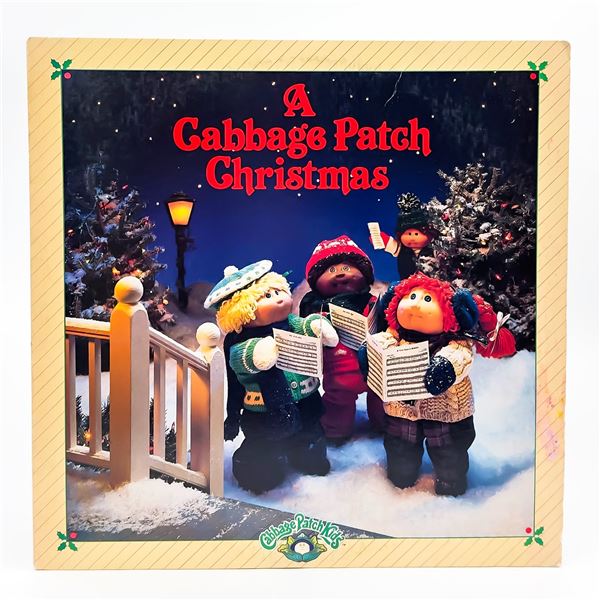 A CABBAGE PATCH CHRISTMAS VINYL LP RECORD ALBUM