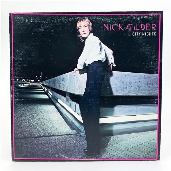 NICK GILDER CITY NIGHTS VINYL LP ALBUM