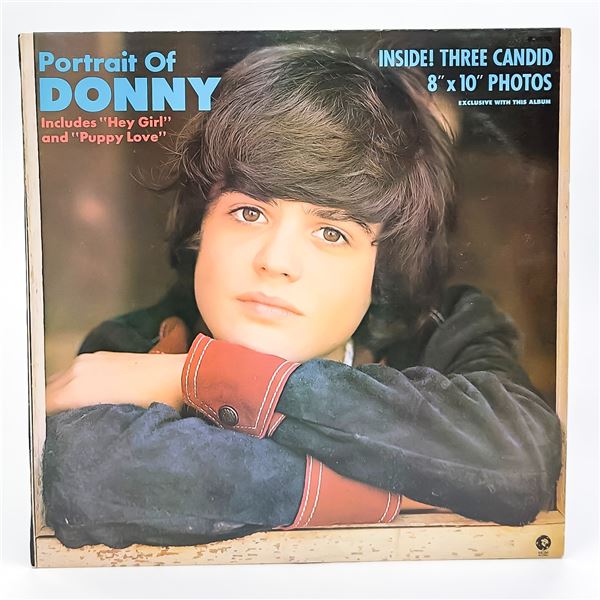 DONNY OSMOND PORTRAIT OF DONNY VINYL LP RECORD